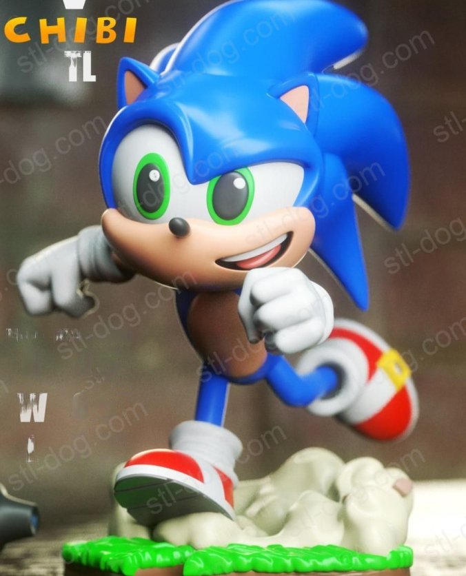 超级索尼克（Sonic）3D打印图纸